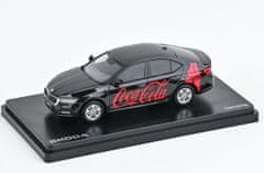 Abrex Škoda Octavia IV (2020) Coca-Cola černá/červená ABREX 1:43