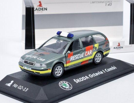 KADEN Škoda Octavia RESCUE CAR, "AUTODROM BRNO" KADEN 1:43