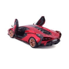 BBurago 1:24 Plus Lamorghini Sian FKP37 - Red