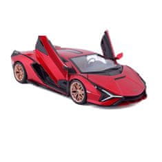 BBurago 1:24 Plus Lamorghini Sian FKP37 - Red