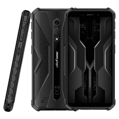 Ulefone Armor X12 Pro, odolný smartphone, tvrzený 5,45" displej, 8 GB/64 GB, baterie 4 860 mAh, stupeň ochrany IP68/IP69, černý