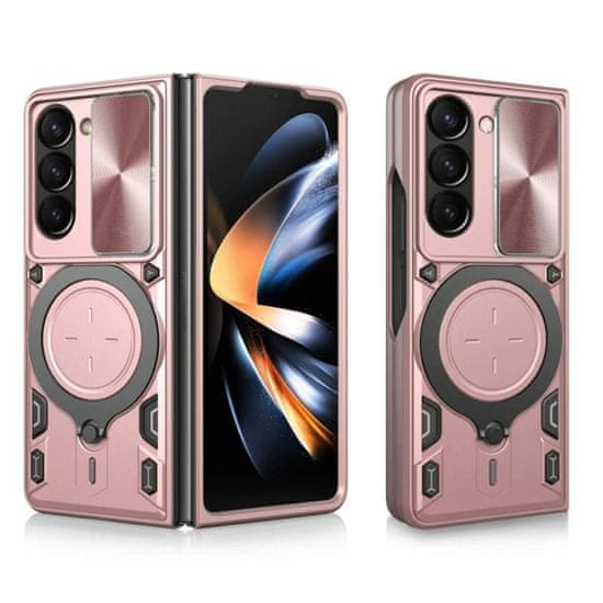 Techsuit Kryt Samsung Galaxy Z Fold 6 Techsuit CamGuard Pro - rose gold