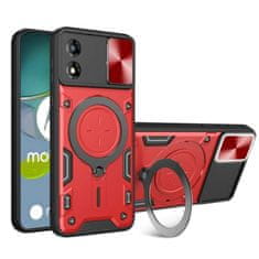 Techsuit Kryt Motorola Moto E13 Techsuit CamGuard Pro - červený