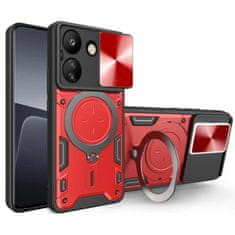 Techsuit Kryt Xiaomi Redmi 13C 4G / Poco C65 Techsuit CamGuard Pro - červený