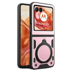 Techsuit Kryt Motorola Razr 50 Techsuit CamGuard Pro - rose gold