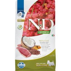 N&D QUINOA Dog GF Skin & Coat, Duck & Coconut Adult Mini 800 g