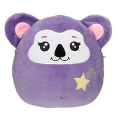 Mekký polštářek Ylvi Swoopies, Velký, Koala s kometou, s GITD efektem, 30 cm