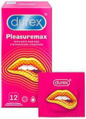 Pasante Durex PleasureMax (12 ks), vroubkované kondomy pro její potěšení