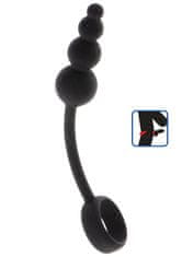 Toyjoy ToyJoy Manpower Anal Plug & Cock ring, anal lock kolík s kroužkem