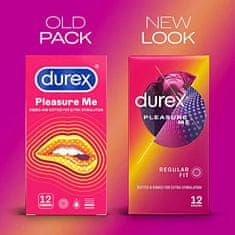 Pasante Durex PleasureMax (12 ks), vroubkované kondomy pro její potěšení