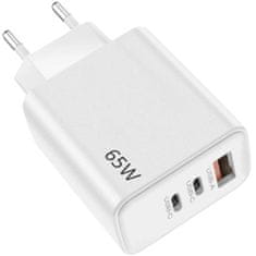 Ven Síťový Adaptér USB-C/A 65W Ven-Dens - Bílá KP34010