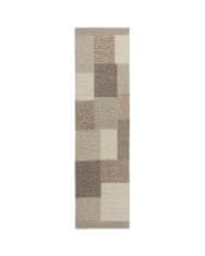 Flair Ručně tkaný běhoun Minerals Patchwork Natural 60x230