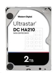 WD Ultrastar HDD 2TB (HUS722T2TALA604) DC HA210 3.5in 26.1MM 128MB 7200RPM SATA 512N SE (GOLD 2005FBYZ)