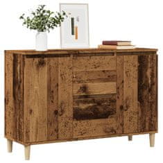 shumee vidaXL Příborník old wood 102 x 35 x 70 cm kompozitní dřevo