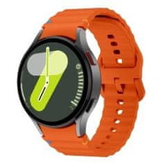 4wrist Silikonový řemínek pro Samsung Galaxy Watch 7 - Orange