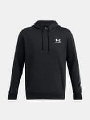 Under Armour Pánská mikina UNDER ARMOUR Icon Fleece HD Taping - černá