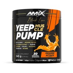 Amix Nutrition Black Line Yeep Pump, 345 g Příchuť: Pomeranč