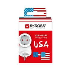 Skross  Cestovní adaptér PA29 pro použití v USA