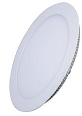 Solight  LED panel mini podhledový 6W/230V/400Lm/3000K/IP20, kruhový bílý, průměr 120mm