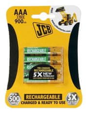 HJ  Baterie AAA/HR03 900mAh JCB RTU 4ks (blistr)