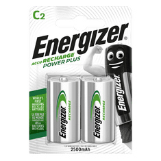 HJ  Baterie HR14/C 2500mAh ENERGIZER NiMH 2ks (blistr)