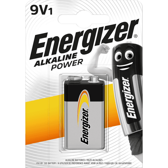 HJ  Baterie 9V Energizer Power 1ks (blistr)