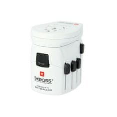 Skross  Cestovní adaptér PA41 PRO World & USB 100V-250V/6,3A/1575W