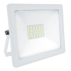 ACA Lightning  LED venkovní reflektor Q 30W/230V/6000K/2650Lm/110°/IP66, bílý