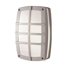 ACA Lightning  Venkovní nástěnné svítidlo CUBE HI5611 max. 2x40W/2xE27/IP54, šedé