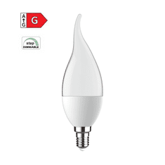 Diolamp  SMD LED žárovka matná Candle Tip CF37 7W/230V/E14/3000K/500Lm/230°/Step Dim