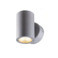 ACA Lightning  LED venkovní nástěnné svítidlo COMPASS 6W/230V/3000K/368Lm/2x24°/IP54, šedé