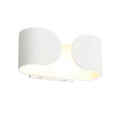 ACA Lightning  LED nástěnné dekorativní svítidlo NEPHELE 6W/230V/4000K/590Lm/IP20, matné bílé, L350494