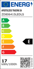 ACA Lightning  LED nástěnné dekorativní svítidlo PYRAMID 15W/230V/3000K/1350Lm/IP20, bílé