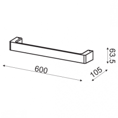 ACA Lightning  LED nástěnné dekorativní svítidlo FOGA 12W/230V/3000K/1050Lm/110°/IP20, bílé