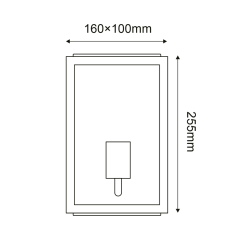 ACA Lightning  Venkovní nástěnné svítidlo CELIA max. 60W/E27/230V/IP44, bílá barva, CELIAM1