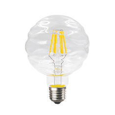 Diolamp  LED Filament žárovka Clear Decor WAFT G95 6W/230V/E27/2700K/690Lm/360°/Dim