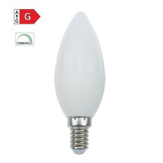 Diolamp  SMD LED žárovka matná Candle C37 Wifi 5W/E14/230V/RGB+CCT/380Lm/200°/Dim