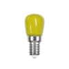 Diolamp  LED mini žárovka žlutá ST26 1W/230V/E14/Yellow/60Lm/360°