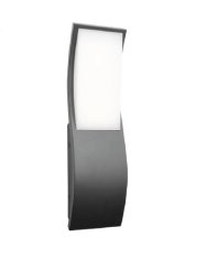 ACA Lightning  Zahradní nástěnné LED svítidlo CARVO 7W/230V/3000K/520Lm/120°/IP65, tmavě šedé