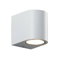 ACA Lightning  Zahradní nástěnné LED svítidlo DASA 4W/230V/3000K/230Lm/40°/IP54, matně bílé