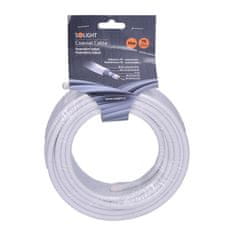 Solight  Koaxiální kabel CC120, 15m, bílý