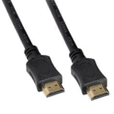 Solight  HDMI kabel s Ethernetem, HDMI 2.0 A konektor - HDMI 2.0 A konektor, blistr, 2m