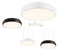 ACA  LED stropní svítidlo KALLISTA 32W/230V/3000K/2560Lm/120°/IP20, Flicker free, kruhové černé