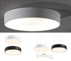 ACA  LED stropní svítidlo OPTIMUS 100W/230V/3000K/8000Lm/120°/IP20, Flicker free, kruhové bílé