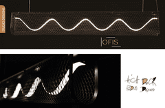 ACA  LED závěsné svítidlo OFIS 11W/230V/3000K/1180Lm/IP20, černé