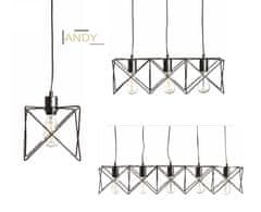 ACA  Závěsné svítidlo ANDY max. 3x60W/E27/230V/IP20