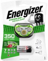 Energizer LED čelová svítilna VISION HD+ Vision 350Lm 3xbaterie AAA