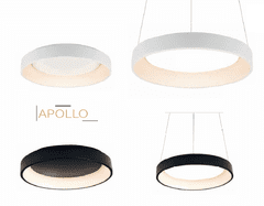 ACA  LED závěsné svítidlo APOLLO 80W/230V/3000K/4100Lm/360°/IP20, Flicker free