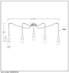 LUCIDE  FIX MULTIPLE 5 ARMS