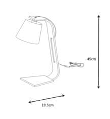 LUCIDE  NORDIC stolní dekorativní lampa 06502/81/31